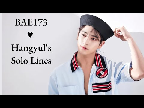BAE173 – All of Hangyul's Lines — Intersection Trilogy
