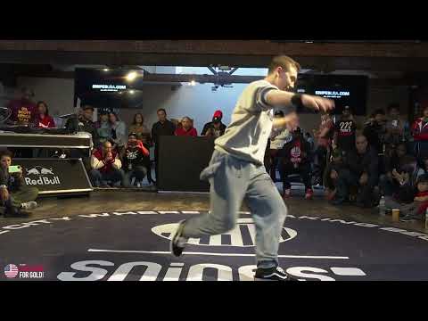 Notorious Nic Vs Kid Break - Teens Semis - The Big Apple Regionals - Breaking For Gold USA
