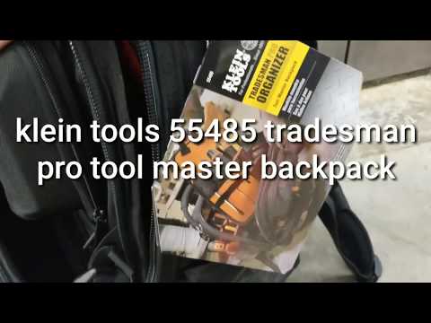 Klein 55485 tradesman pro tool master backpack