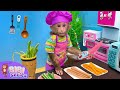 Chef BiBi Harvests Fruit And Makes Sushi For Amee