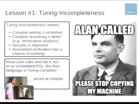 ICFP 2012.  Lee Pike:  Experience Report - a Do-It-Yourself High-Assurance Compiler.