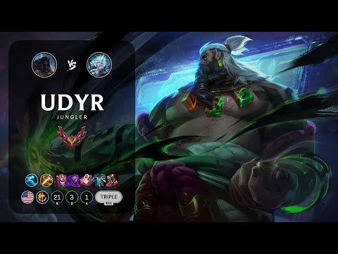 Udyr Jungle vs Viego - NA Grandmaster Patch 13.12