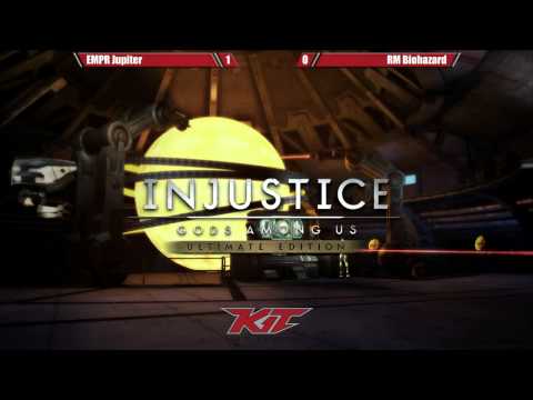 Injustice @ KIT15 - EMPR Jupiter (Martian Manhunter) vs RM Biohazard (Bane) [720p/60fps]
