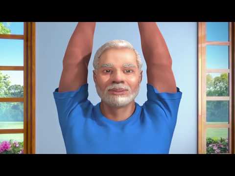 Yoga with Modi (Hindi)