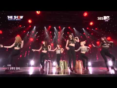 [1080P] 141118 HELLOVENUS (헬로비너스) - Sticky Sticky (끈적끈적) @ THE SHOW