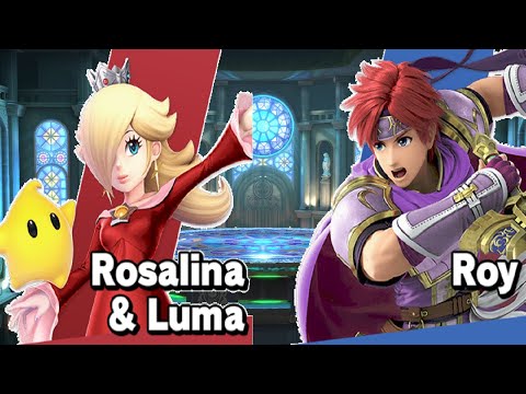 Rosalina & Luma vs. Roy 4 (Super Smash Bros. Ultimate)