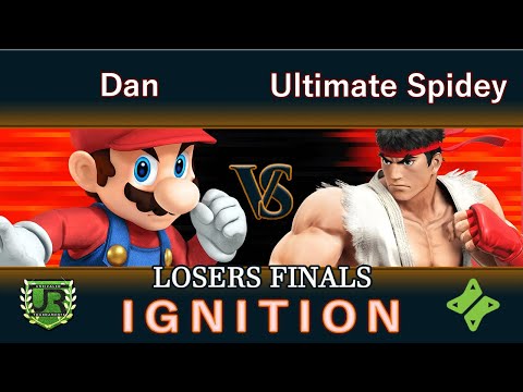 Ignition #160 LOSERS FINALS - Dan (Mario, Rosalina, Luigi) vs Ultimate Spidey (Ryu)