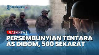 Serangan Brutal Iran Bom 2 Lokasi Persembunyian Tentara AS di Dubai, 500 Prajurit Washington Sekarat