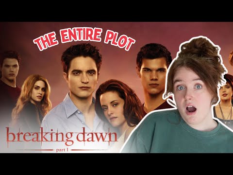 here's the ENTIRE plot of the TWILIGHT SAGA so you don't have to read 3,000+ pages (BREAKING DAWN 1)