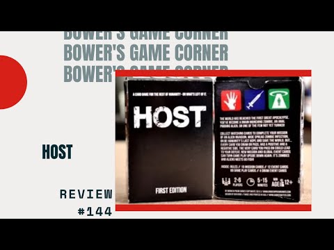 Bower's Game Corner: Host Review