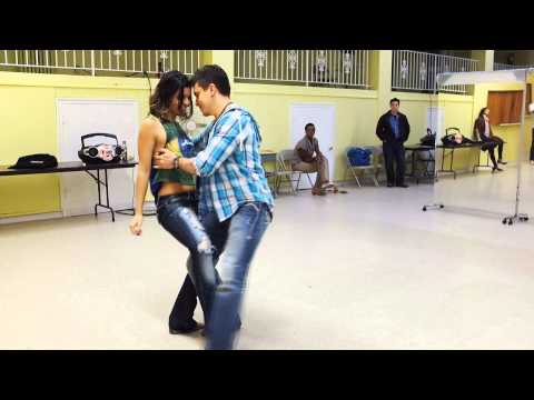 The hottest Zouk class demo dance with pros Diego & Jessica in DC