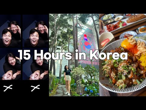 15-Hour Layover in Seoul - Incheon Airport & day in Hongdae