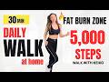 30 Mins Speed Walking Workout 5000 STEPS L FUN Fast Walk At Home