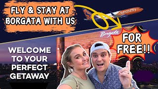 FLYING to Atlantic City & STAYING at Borgata For FREE !! MGM Flight Rewards | WOULD You Do it Too