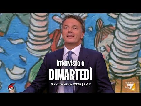 Matteo Renzi ospite a diMartedì | 11/11/2025