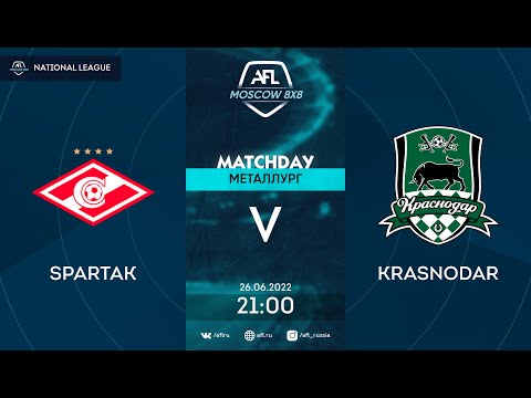 AFL22. National League . Day 7. Spartak-Krasnodar