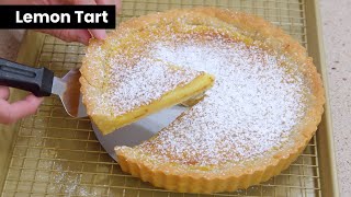 The BEST Lemon Tart Recipe | Bright, Buttery, and Easy to Bake 🍋