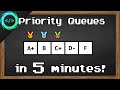 Learn Priority Queue data structures in 5 minutes 🥇