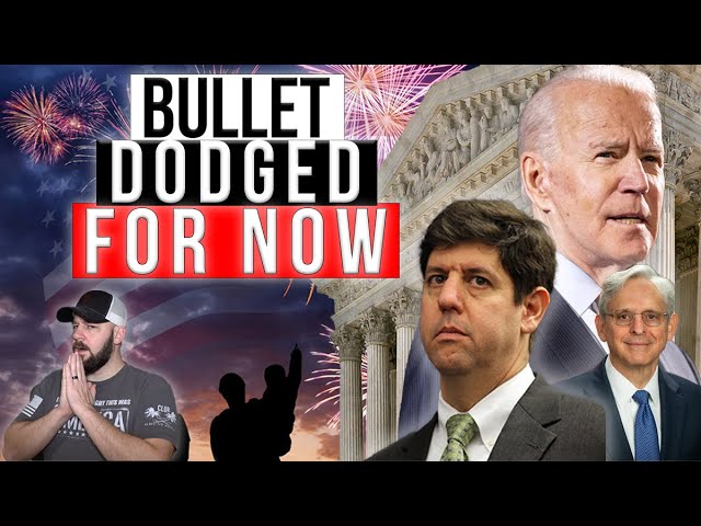 BREAKING: ATF DODGES BULLET for a few more days...SCOTUS gives ATF a few more days...