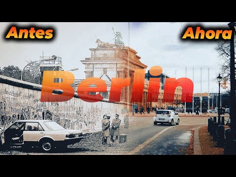 😱 Así ERA BERLÍN con el MURO y así es HOY ❗ 🇩🇪   #alemania