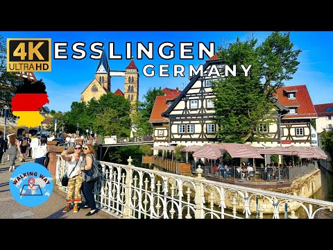 Esslingen, Germany Walking Tour - Discover the Medieval Gem in 4K 60fps with Captions