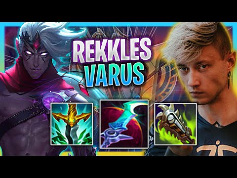 REKKLES BRINGS BACK VARUS! | FNC Rekkles Plays Varus ADC vs Seraphine!  Season 2023