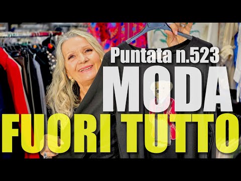 Edizione Straordinaria ! Moda Fuori TUTTO !  🇮🇹 Lo Scampolo Dany Fashion Therapy - Puntata N.523 🎥