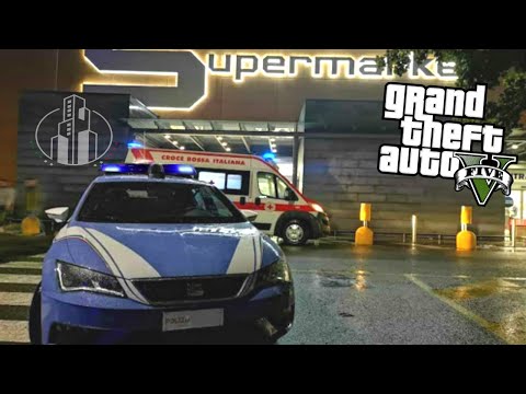 RICHIESTO INTERVENTO POLIZIA all'ESSELUNGA! - GTA V Roleplay