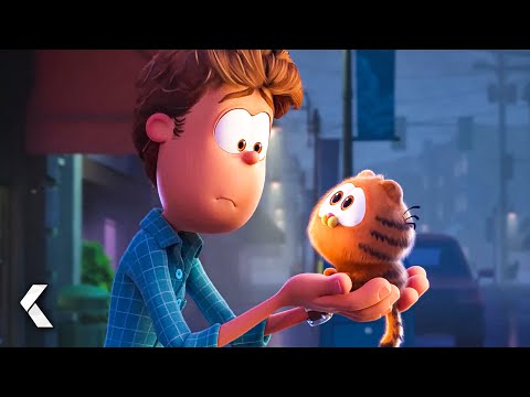 Jon Saves Baby Garfield - Full Opening Scene - THE GARFIELD MOVIE (2024)