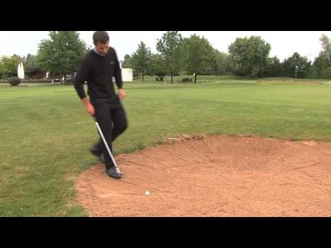 Golftipp - Bunker bergab