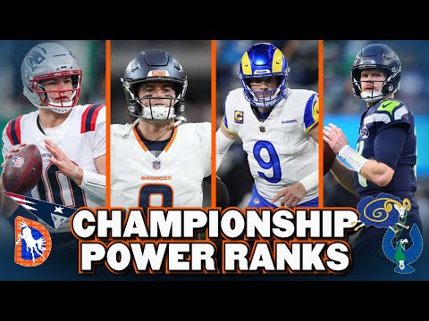 Brutally Honest NFL Championship Power Rankings