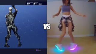 Fortnite Electro Shuffle  vs Real Life Electro Shuffle