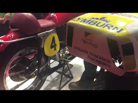 Norton and Marsh Four from National Motorcycle Museum, Norton Backfire