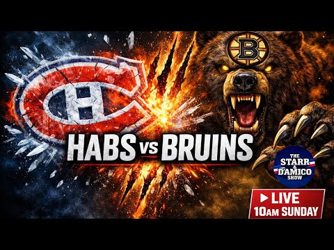RIVALRY NIGHT! Montreal Canadiens vs Bruins | Boston Showdown LIVE 10AM