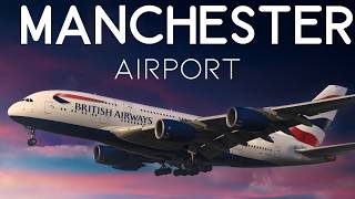 🔴 LIVE Manchester Airport Plane Spotting | British Airways A380 & A350