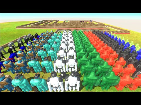 Color MUTANT PRIMATES Championship - Animal Revolt Battle Simulator
