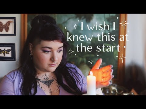 tips on beginning a spiritual journey & witchcraft practice