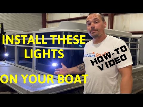 Pontoon LED Docking Lights - HOW TO INSTALL