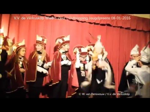 V V  de Vêrkusköp Wieërt Zuid  - Uutrooping Jeugdpreens 2016
