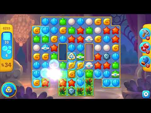 [FISHDOM Walkthrough] Level 6253 (Qua màn - Fishdom)