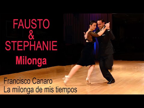 Fausto & Stephanie - Showdance: La milonga de mis tiempos - Francisco Canaro - Orquesta Silbando 4K