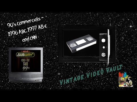 90's Commercials - 1996 ABC, 1997 A&E and CNN