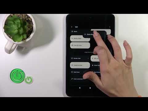 How to Operate Shortcuts in Top Menu in Nokia T10 - Edit Tiles Placement