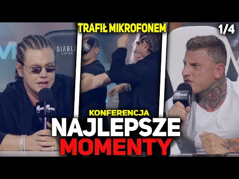 NATAN VS RESZTA ŚWIATA 2 - KONFERENCJA CLOUT MMA 5 - NAJLEPSZE MOMENTY *1/4*
