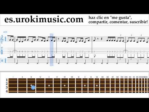 Como Tocar Banjo (Tenor irlandés) Luis Fonsi, Demi Lovato - Échame La Culpa Tablatura Parte#2 um