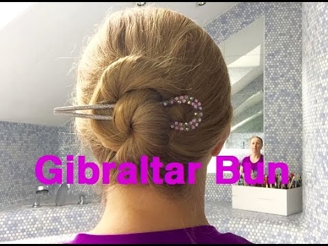 Frisur Anleitung: Gibraltar Bun