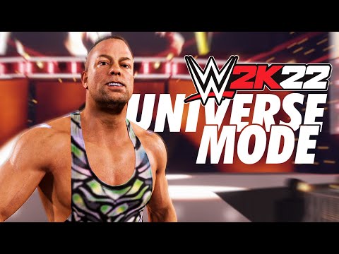 I played WWE 2K22 UNIVERSE MODE for the first time