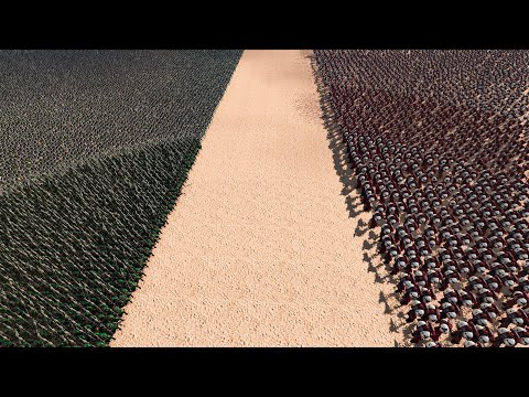 50.000 GUAN YU vs 10.000 BLOOD RAVENS BOLT DOW2 | Ultimate Epic Battle Simulator 2