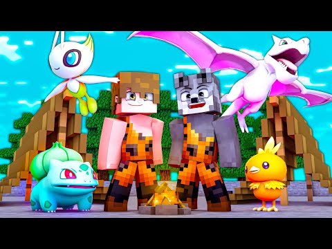 Minecraft : Primitivo Pokémon #1- ESCOLHI O POKÉMON INICIAL FAVORITO!! NOVA SÉRIE?