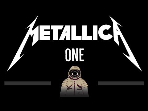 Metallica • One (CC) 🎤 [Karaoke] [Instrumental Lyrics]